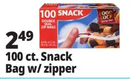 Ocean State Job Lot Food Lock Zip Close Sandwich Storage Bags 200 Count offer