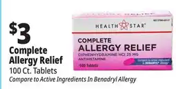 Ocean State Job Lot Complete Allergy Relief offer
