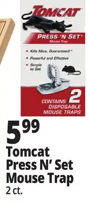 Ocean State Job Lot Tomcat Press N' Set Mouse Trap offer