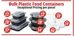 Ocean State Job Lot Bulk Plastic Food Containers offer