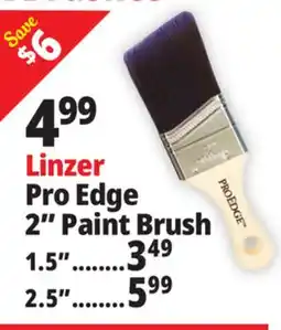 Ocean State Job Lot Linzer Pro Edge 2 Paint Brush offer