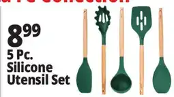 Ocean State Job Lot Santa Fe 5 Pc. Silicone Utensil Set offer