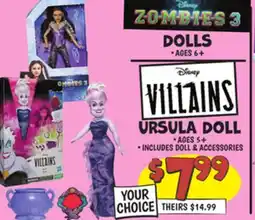 Ollie's URSULA DOLL offer