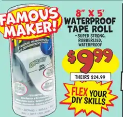Ollie's WATERPROOF TAPE ROLL offer