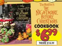 Ollie's TIM BURTON'S THE NIGHTMARE BEFORE CHRISTMAS COOKBOOK offer