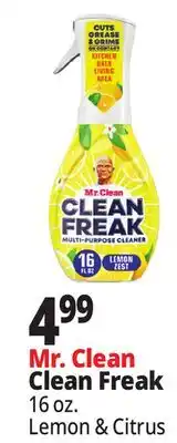 Ocean State Job Lot Mr. Clean Clean Freak offer