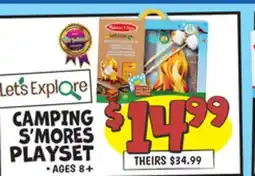 Ollie's MELISSA & DOUG CAMPING S'MORES PLAYSET offer
