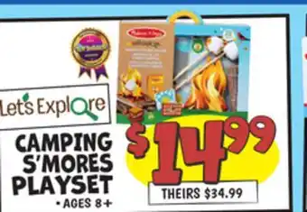 Ollie's MELISSA & DOUG CAMPING S'MORES PLAYSET offer