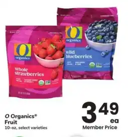 Albertsons O Organics Fruit offer
