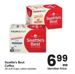 Albertsons Seattle's best coffee offer
