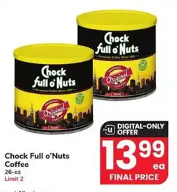 Albertsons Chock Full o'Nuts Coffee offer