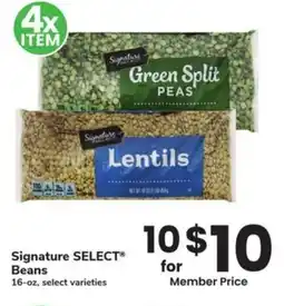 Albertsons Signature select Beans offer