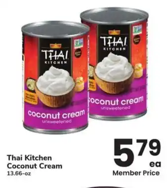 Albertsons Thai Kitchen Coconut Cream offer