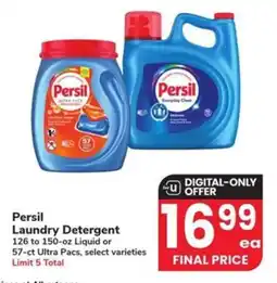 Albertsons Persil Laundry Detergent offer