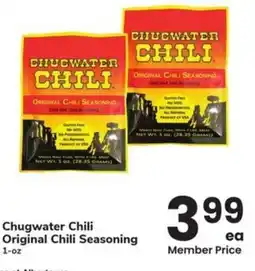 Albertsons Chugwater Chili ed Original Chili Seasoning offer