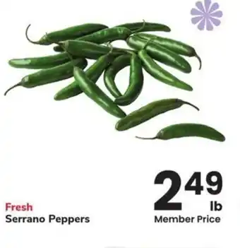 Fresh Serrano Peppers