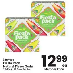 Albertsons Jarritos Fiesta Pack Natural Flavor Soda offer