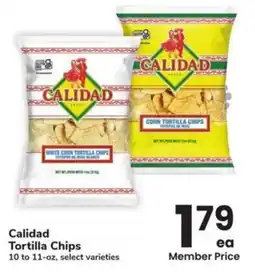 Albertsons Calidad Tortilla Chips offer