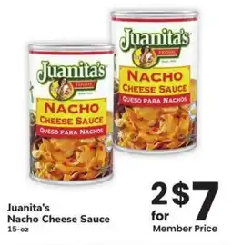 Albertsons Juanita's Nacho Cheese Sauce offer