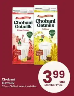 Albertsons Chobani Oatmilk offer