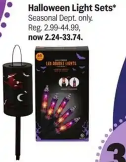 Meijer Halloween Light Sets offer