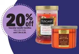 Meijer Tuscany Candle Candles offer
