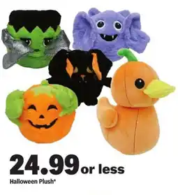 Meijer Halloween Plush offer