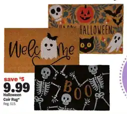 Meijer Halloween Coir Rug offer