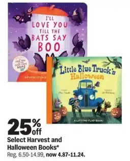 Meijer Select Harvest and Halloween Books offer