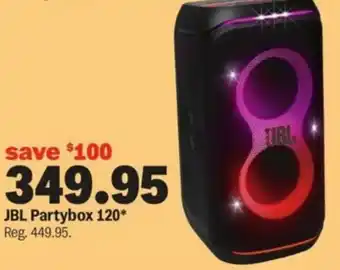 Meijer JBL Partybox 120 offer
