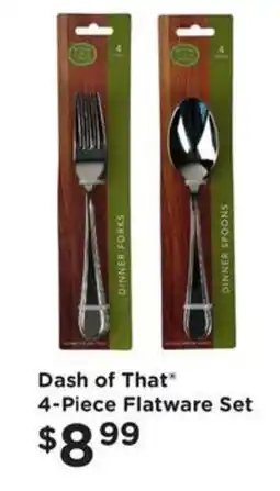 Kroger Dash of That Flatware Set offer