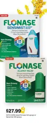 CVS Adult Flonase 144 sprays or Sensimist 120 sprays offer