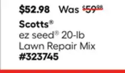Lowe's ez seed 20-lb Lawn Repair Mix offer