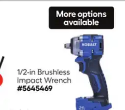 Lowe's 1/2-in Brushless Impact Wrench offer
