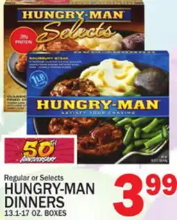 C Town HUNGRY-MAN DINNERS offer