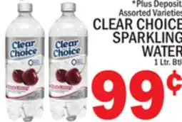 C Town CLEAR CHOICE SPARKLING WATER offer