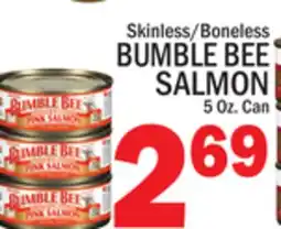 C Town BUMBLE BEE SALMON offer
