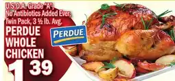 C Town PERDUE WHOLE CHICKEN offer