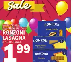 C Town RONZONI LASAGNA offer