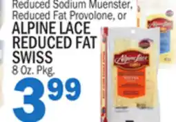 C Town ALPINE LACE REDUCED FAT SWISS offer