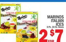 C Town MARINOS ITALIAN ICES offer