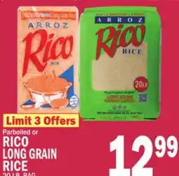 C Town RICO LONG GRAIN RICE offer