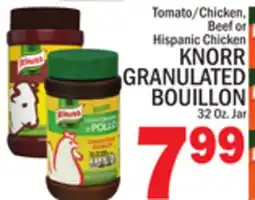 C Town KNORR GRANULATED BOUILLON offer