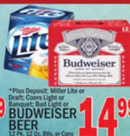C Town BUDWEISER BEER offer
