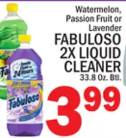 C Town FABULOSO 2X LIQUID CLEANER offer