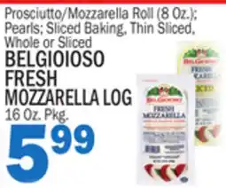 C Town BELGIOIOSO FRESH MOZZARELLA LOG offer