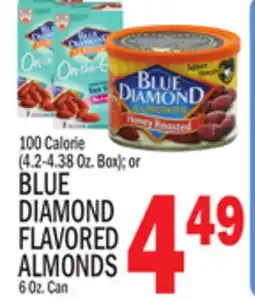 C Town BLUE DIAMOND FLAVORED ALMONDS 6 Oz. Can offer