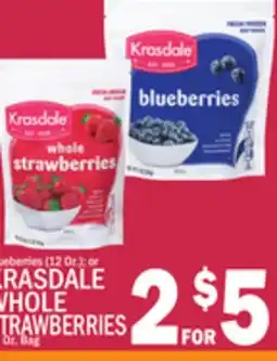 C Town KRASDALE WHOLE STRAWBERRIES offer