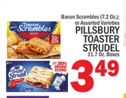C Town PILLSBURY TOASTER STRUDEL 11.7 Oz. Boxes offer