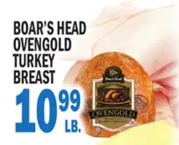 C Town BOAR'S HEAD OVENGOLD TURKEY BREAST offer